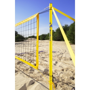 Zestaw rekreacyjny do siatkówki słupki aluminiowe