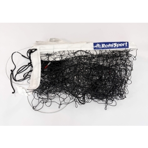 Profesjonalna siatka do siatkówki obszyta taśmą PP w kolorze białym L=9500