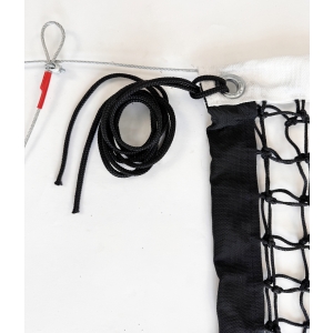 Profesjonalna siatka do tenisa ziemnego z fartuchem