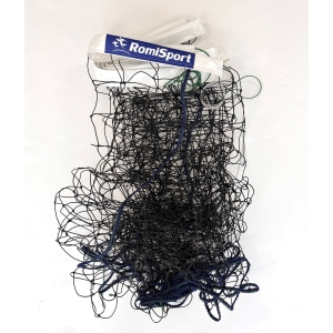 Siatka STANDARD do siatkówki, górna krawędź obszyta taśmą PCV w kolorze białym L=8500