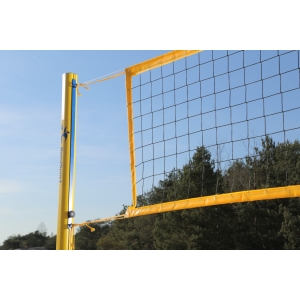 Zestaw PRO do siatkówki plażowej, słupki aluminiowe