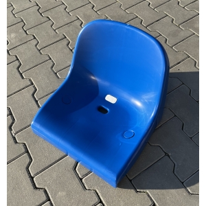 Siedzisko, krzesełko stadionowe niebieskie