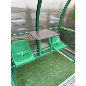 Wiata stadionowa - punkt medyczny