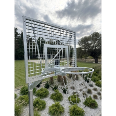 Kosz do koszykówki, wysięgnik 120cm, tablica 120x90