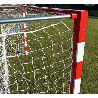 Bramka do piłki ręcznej 3x2m przenośna biało-czerwona