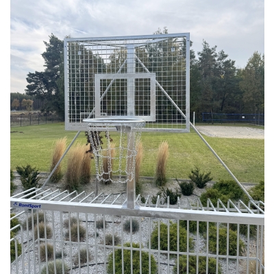 Bramka anty-wandal z koszem