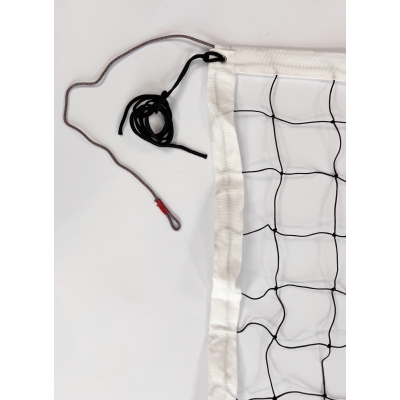 Siatka PRO do siatkówki 8,5x1m, kolor obszycia: biały