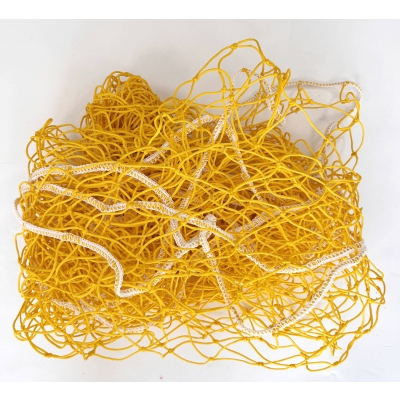 Siatka do bramki 5,0x2,0m kolor: żółty