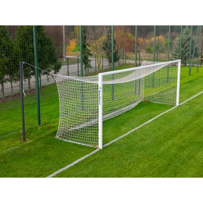 Bramka do piłki nożnej 7,32x2,44m przedłużana / tulejowa z masztami RomiSport