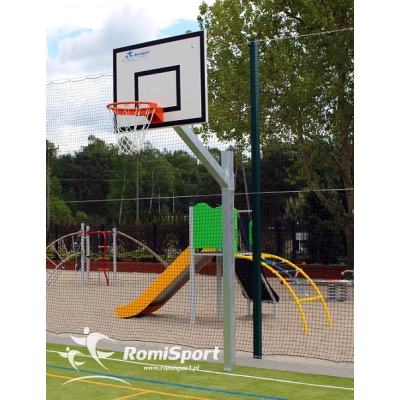 Kosz do koszykówki, wysięg 120cm, tablica epoksydowa 120x90 RomiSport