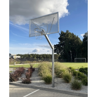 Kosz do koszykówki, wysięg 160cm, kratownica 180x105