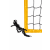 Siatka PRO do siatkówki 8,5x1m, kolor obszycia:żółty