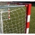 Bramka do piłki ręcznej 3x2m przenośna [profil stal kwadrat 80x80], głębokość 0,8/1,0m, lakier. pasy biało-czerwone