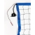 Profesjonalna siatka do siatkówki obszyta taśmą PP w kolorze niebieskim L=8500, linka kewlarowa