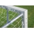Bramka do piłki nożnej 3x1m przenośna [profil AL kwadrat 80x80], głębokość 0,75/0,8m,  lakier. biała